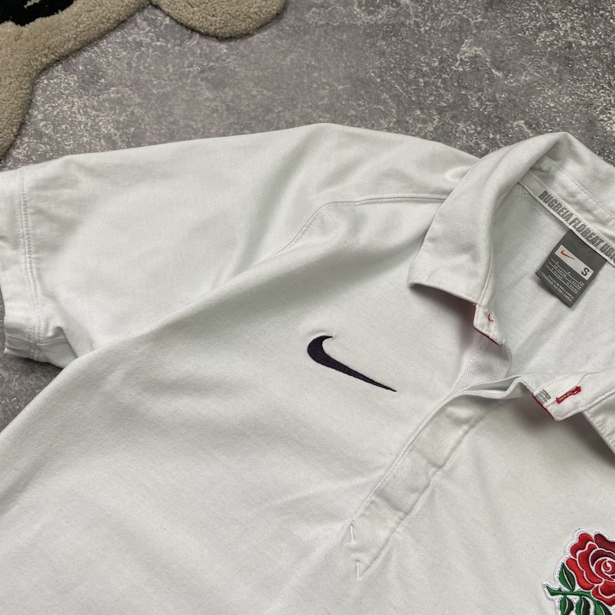 Nike Vintage Nike England Rugby 2013 O2 Streetwear polo Size US S / EU 44-46 / 1 - 4 Thumbnail