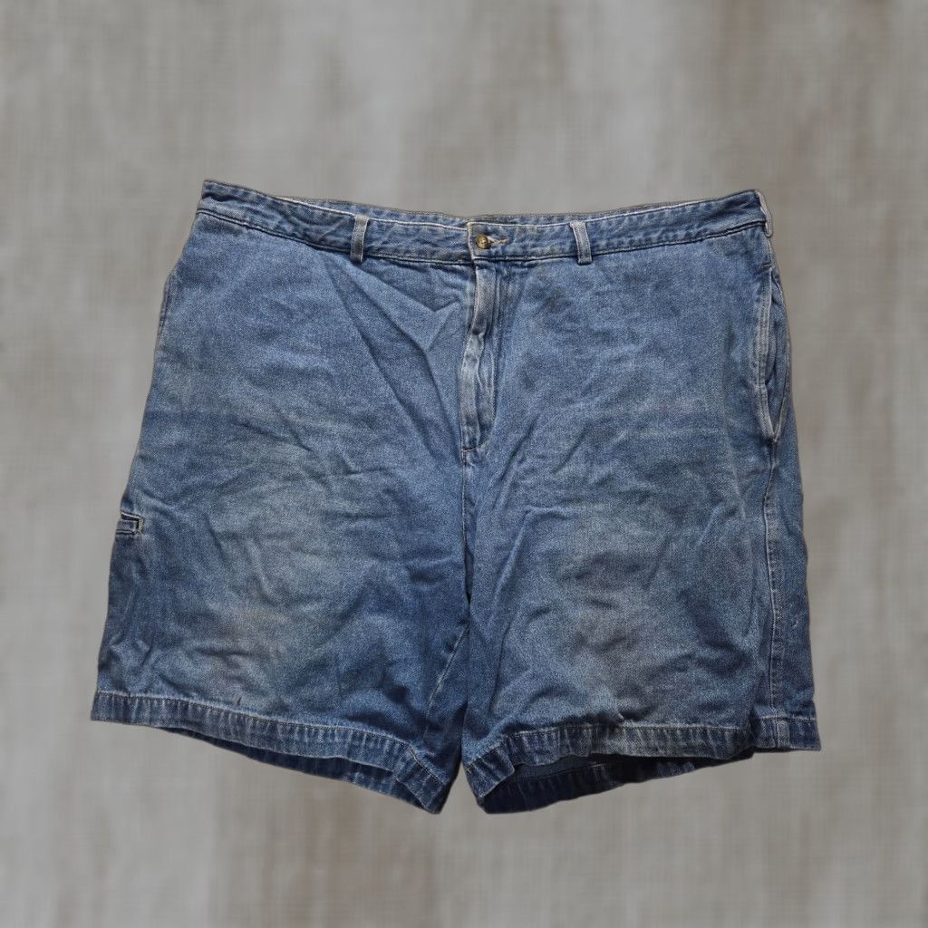 Denime Saddlebred Blue Denim Jean Shorts Adult Men Size 44 Blue Jeans Saddlebred Jeans Shorts Mens 44 Denim Size US 44 / EU 60 - 1 Thumbnail