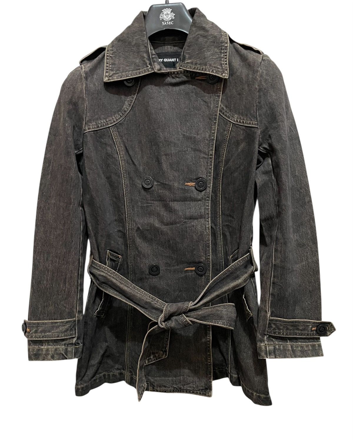 Other MARY QUANT DENIM SHORT TRENCH COAT Size M / US 6-8 / IT 42-44 - 4 Thumbnail