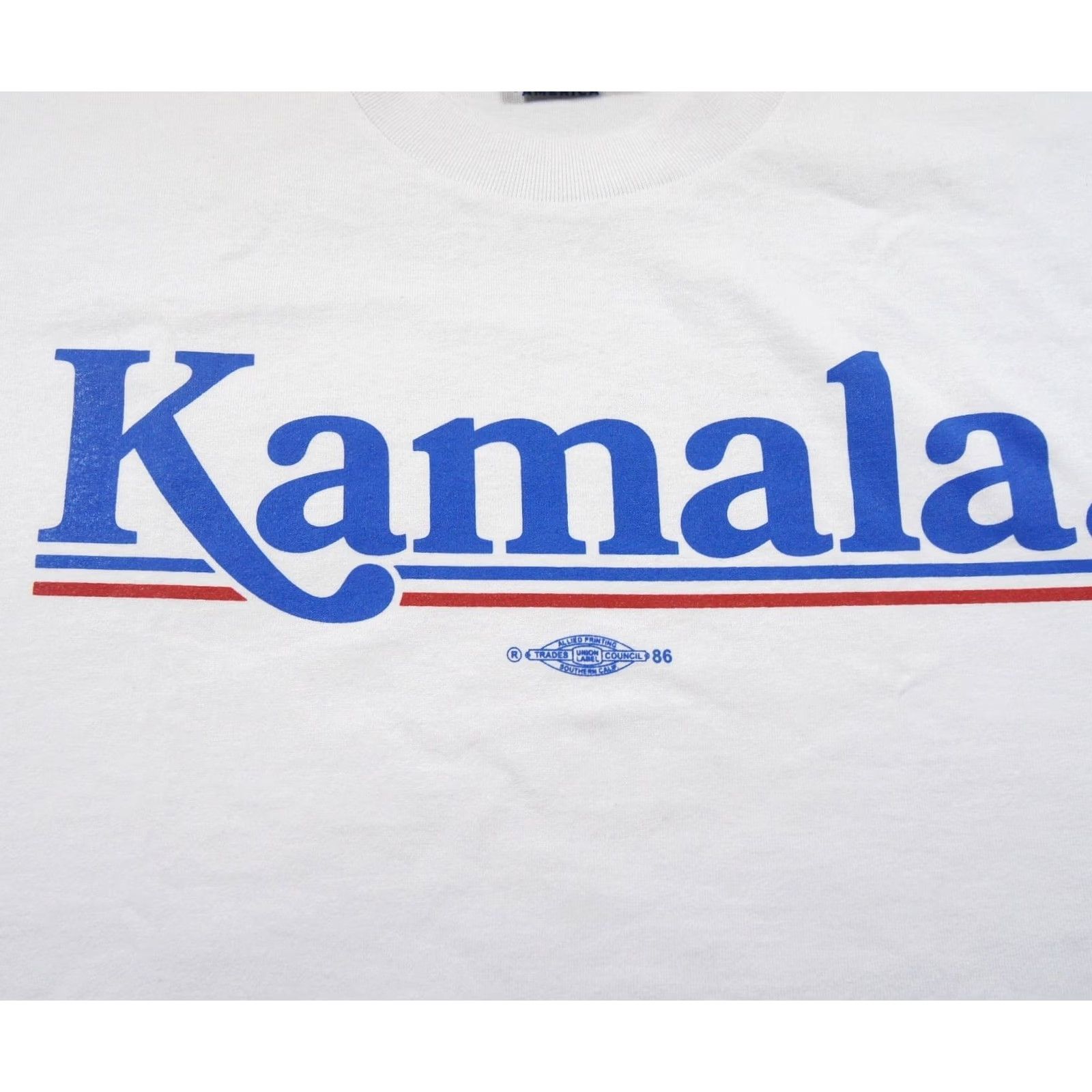 Vintage Kamala Shirt Mens Large White Tee Nike? Size US L / EU 52-54 / 3 - 2 Thumbnail