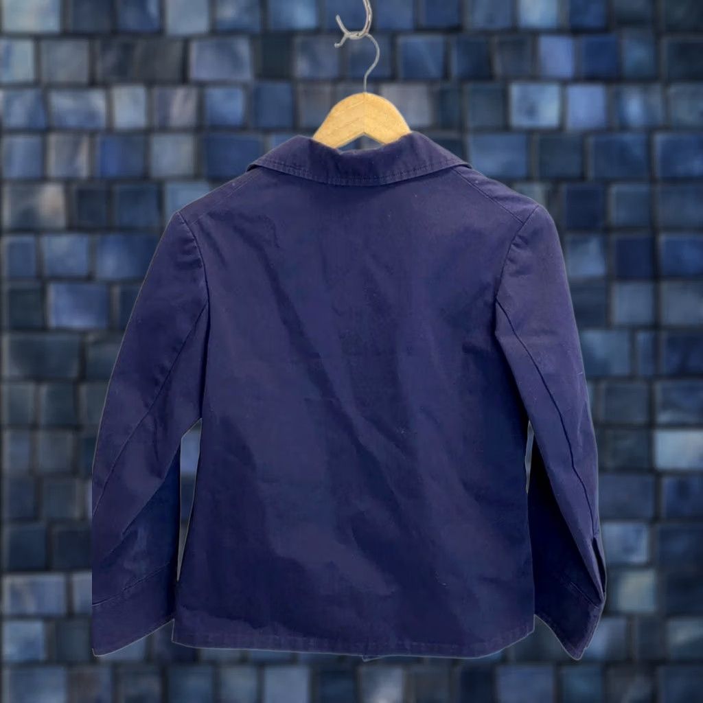 Yohji Yamamoto Yohji Yamamoto Casual Jacket Blazer Men Cotton Navy Size S Regular Shirt Used Size 36R - 1 Thumbnail