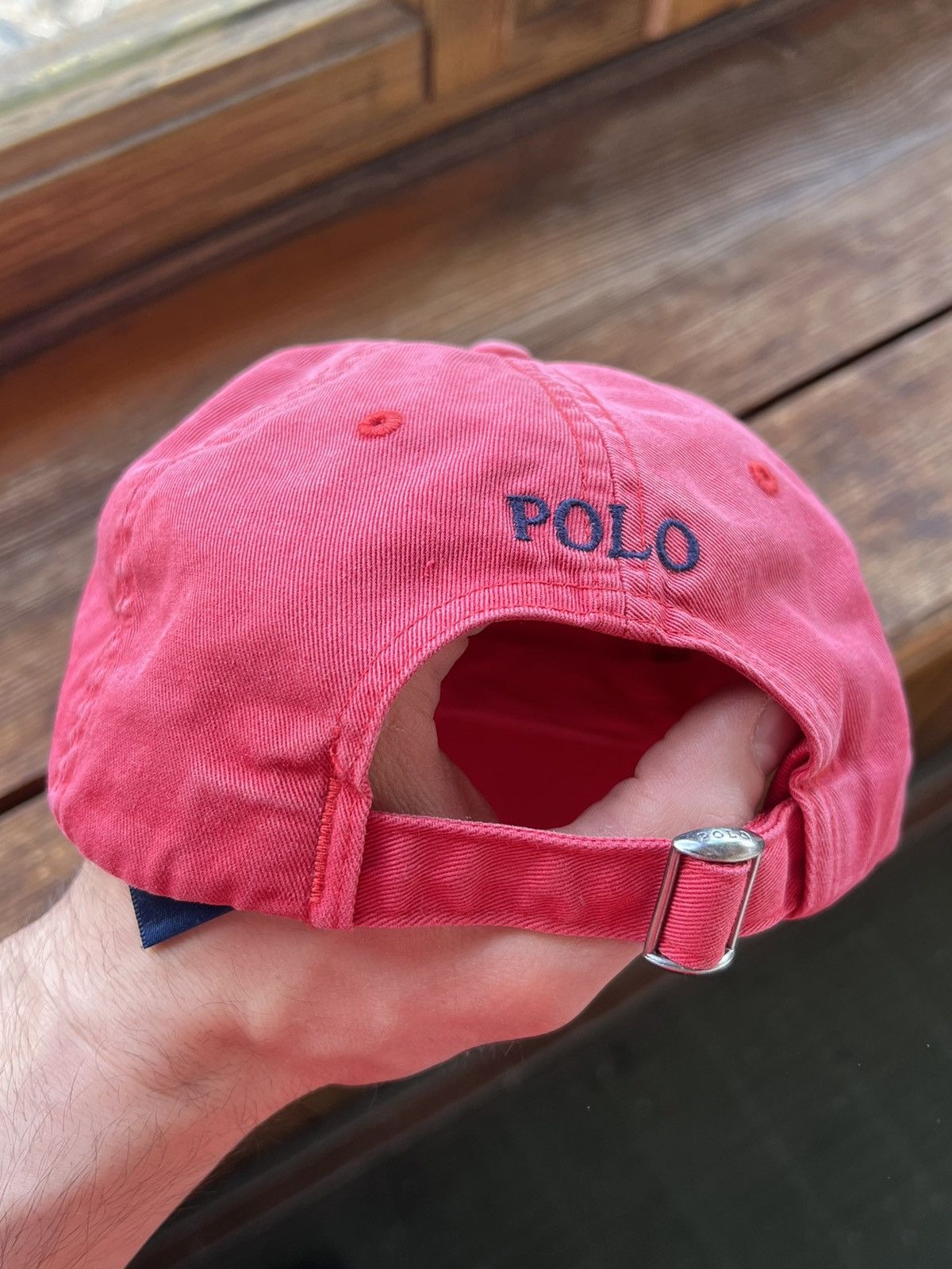 Polo Ralph Lauren Y2K Polo Ralph Lauren Hat Distressed faded Size ONE SIZE - 7 Thumbnail