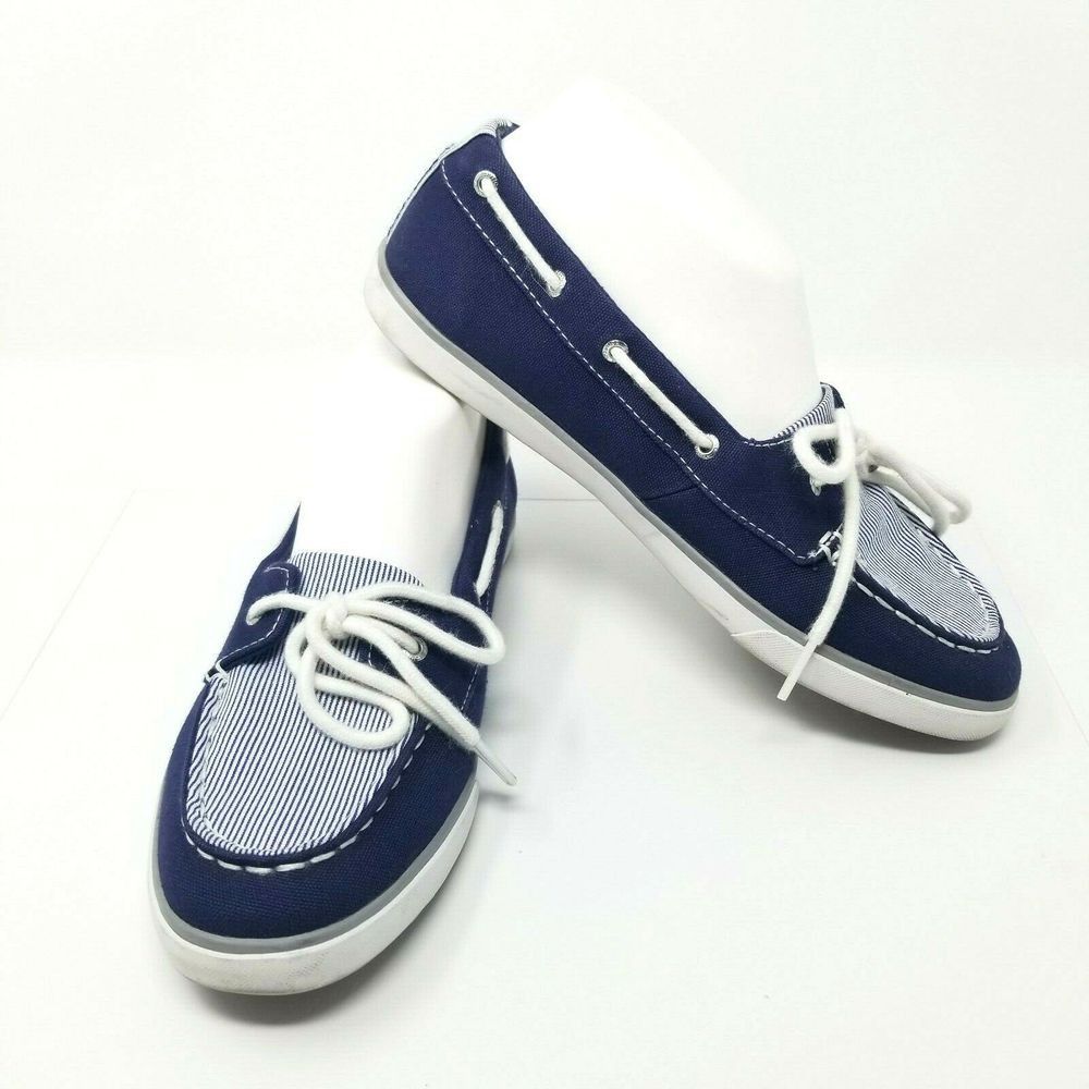 Nautica Nautica Pinecrest Women’s 7.5 US Boat Deck Shoes Stripes Size US 7.5 / IT 37.5 - 1 Thumbnail