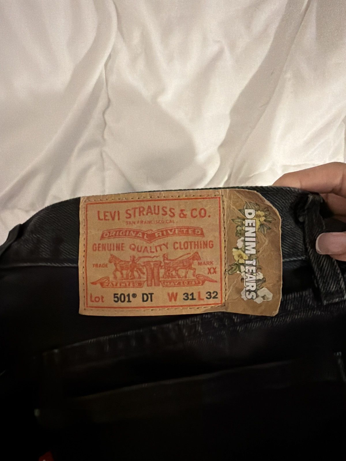 DENIM TEARS Levi's x Denim Tears The Cotton Jeans Size 30" / US 8 / IT 44 - 4 Thumbnail