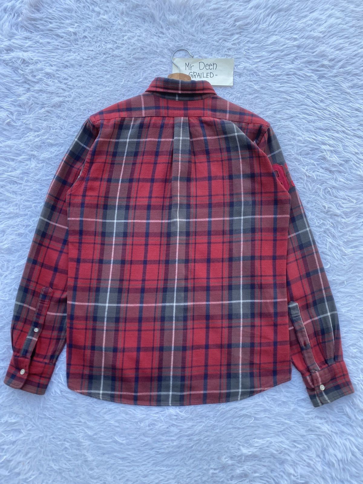 Bape Rare Vintage BAPE Flannel Longsleeve Shirt Size US M / EU 48-50 / 2 - 20 Thumbnail