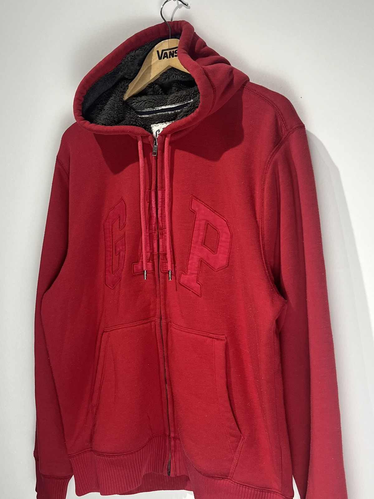 Gap × Yeezy Vintage Gap Sherpa Hoodie Zipper Size US XL / EU 56 / 4 - 10 Thumbnail