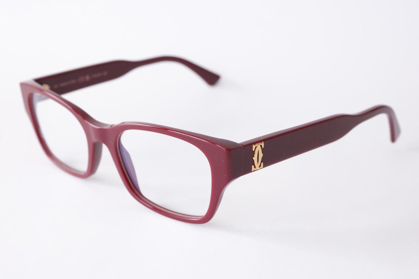 Cartier New Cartier eyewear optical eyeglasses CT0316O 003 burgundy Size ONE SIZE - 1 Thumbnail
