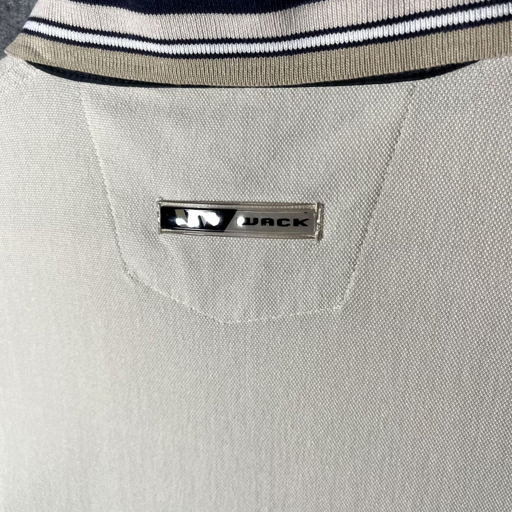 Vintage VTG Wack Polo Shirt Mens M Beige Gray Golf Swing Silhouette Graphic Print Polo Shirt Mens M Beige Gray Golf Swing Silhouette Graphic Print Size US M / EU 48-50 / 2 - 6 Thumbnail