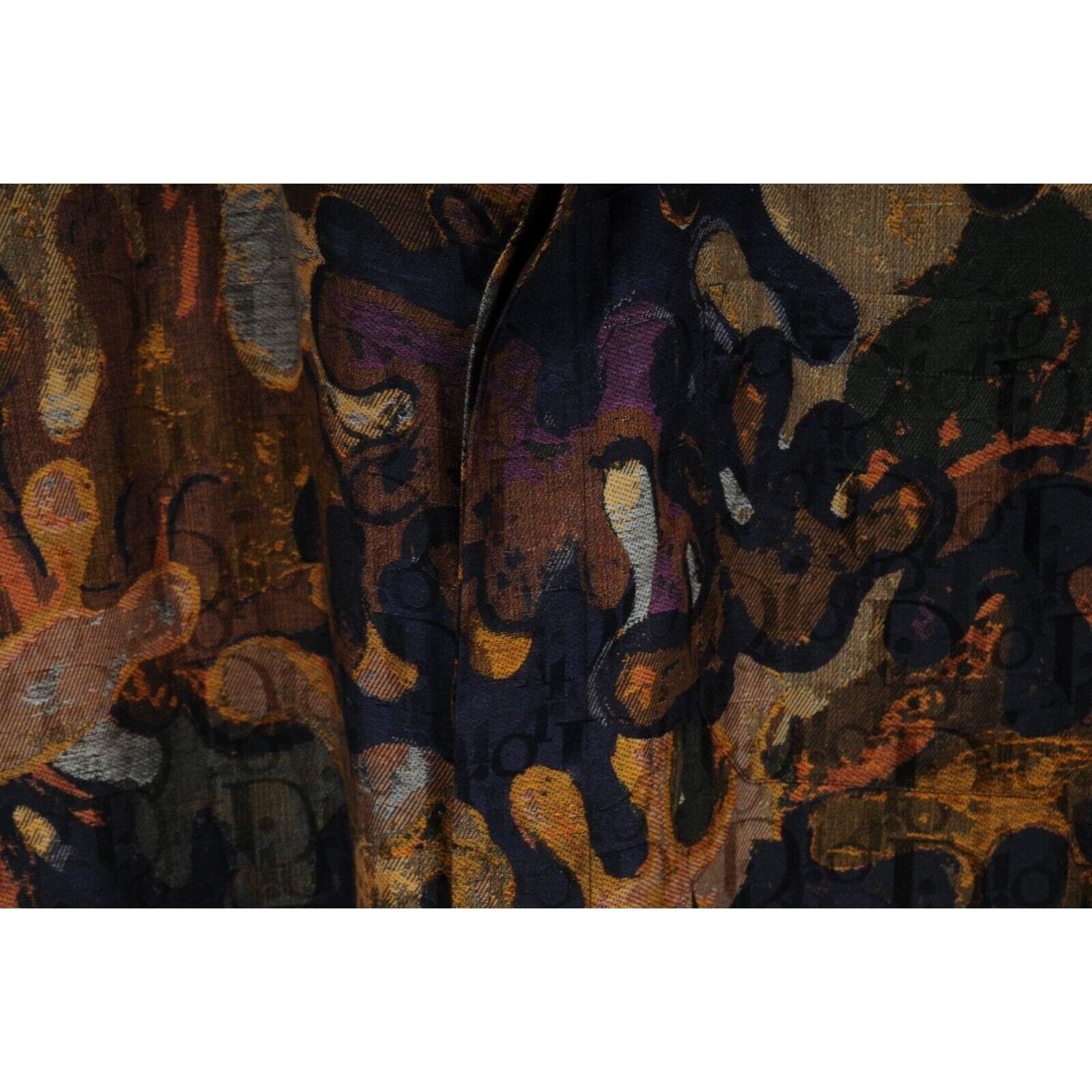 Dior Peter Doig Camo Oblique Button Down Shirt 41 Size US M / EU 48-50 / 2 - 4 Thumbnail