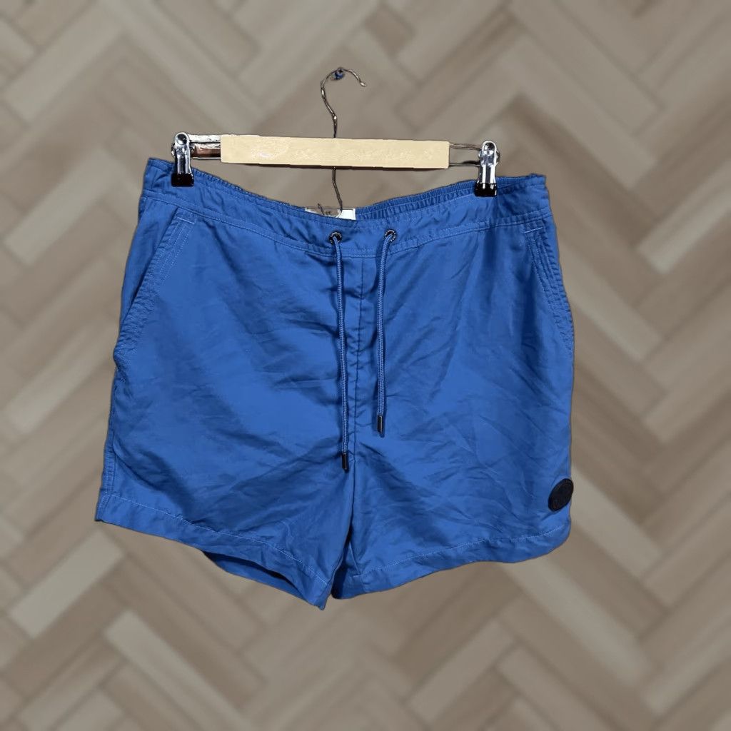 Ted Baker Ted Baker London Men's XL Blue Lined Swim Trunks Size US 36 / EU 52 - 1 Thumbnail