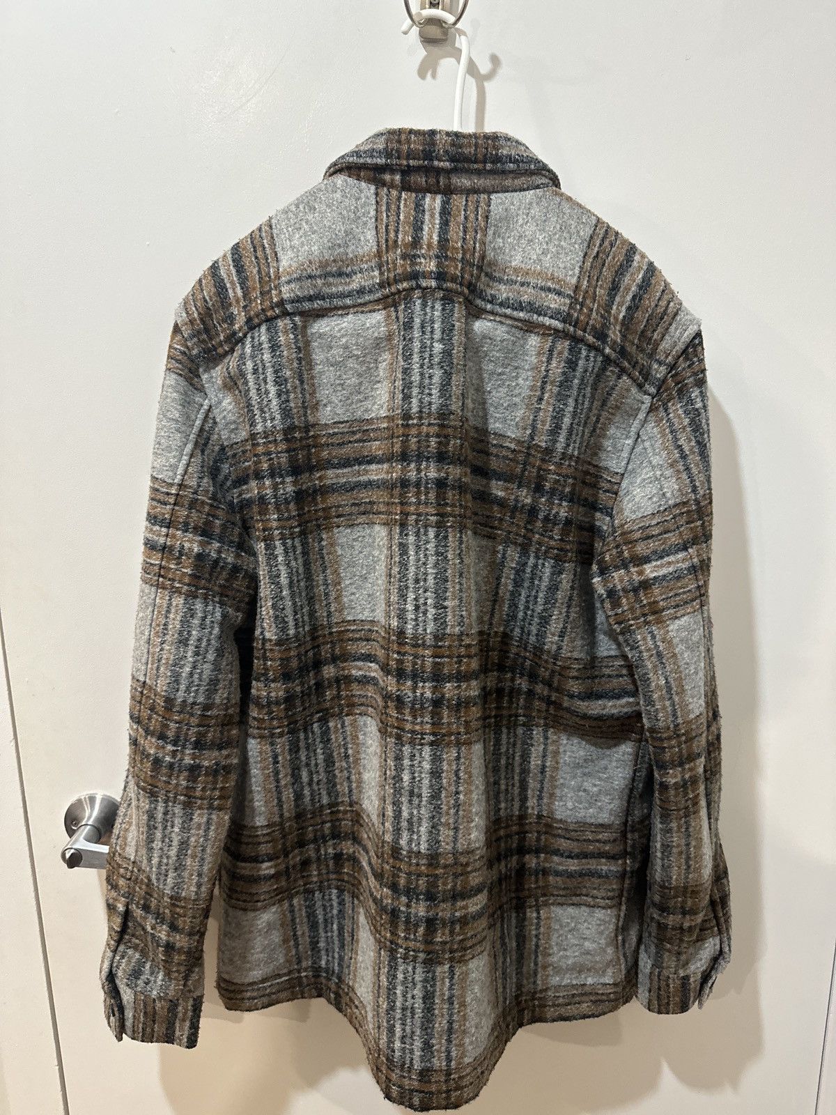 Allsaints Gray & Brown ALLSAINTS Overcoat Size US L / EU 52-54 / 3 - 2 Thumbnail