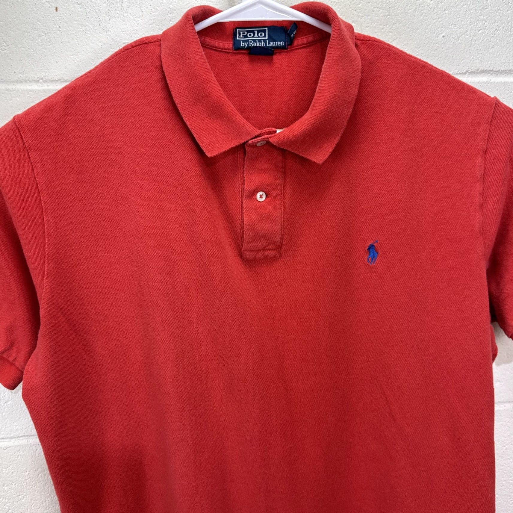 Polo Ralph Lauren Vintage Polo Ralph Lauren Men’s 2XL Polo Shirt Short Sleeve Red Embroidered Logo Classic Preppy All Seasons Size US XXL / EU 58 / 5 - 6 Thumbnail