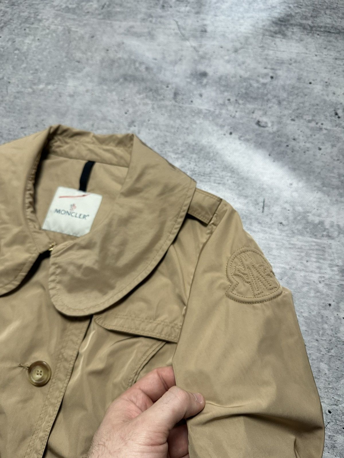Moncler Moncler Nerine Archive Luxury Jacket Double Breasted Trench Size S / US 4 / IT 40 - 5 Thumbnail