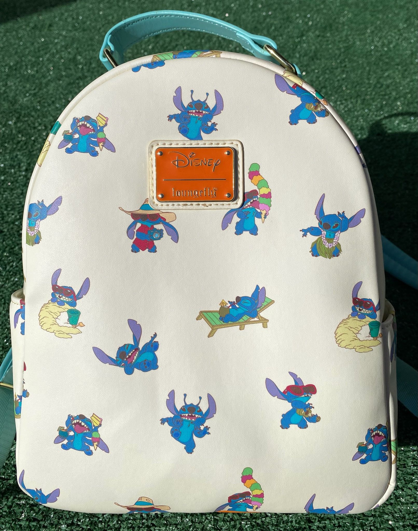 Other Loungefly Disney Lilo & Stitch All Over Print Mini Backpack Size ONE SIZE - 2 Thumbnail