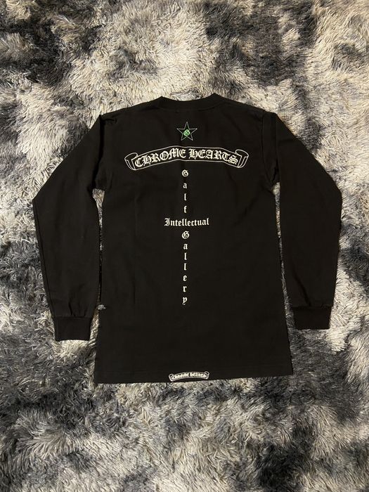 Vintage Vintage 90’s Chrome Hearts Intellectual Gallery Long Sleeve ...