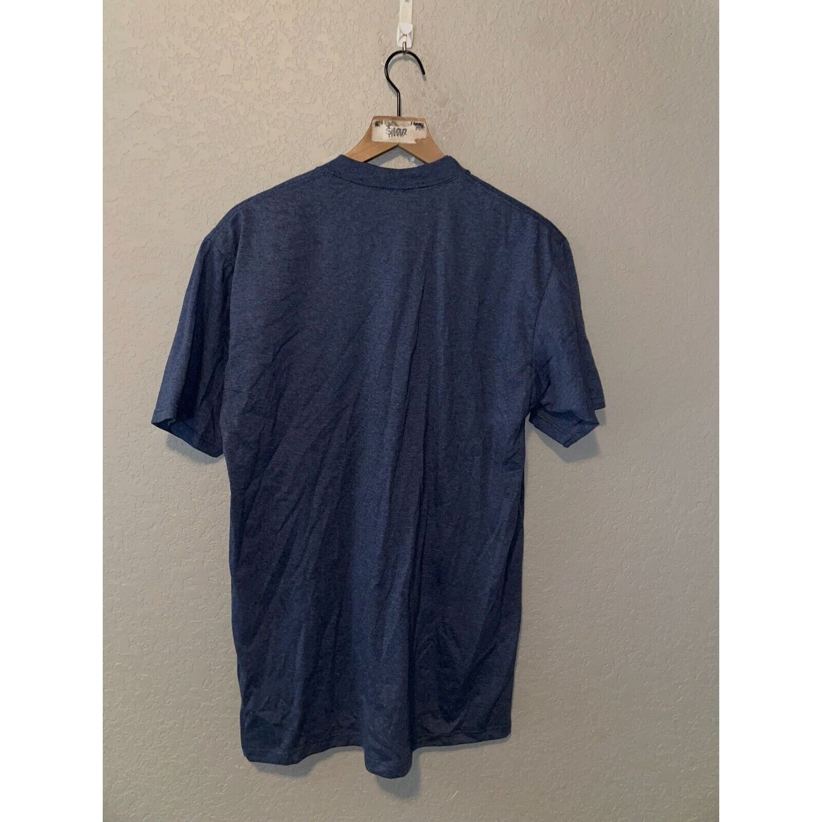 Jerzees 1990s Jerzees USA Made Blue Shirt Tee VTG 90s L Large HOLE Size US L / EU 52-54 / 3 - 9 Thumbnail