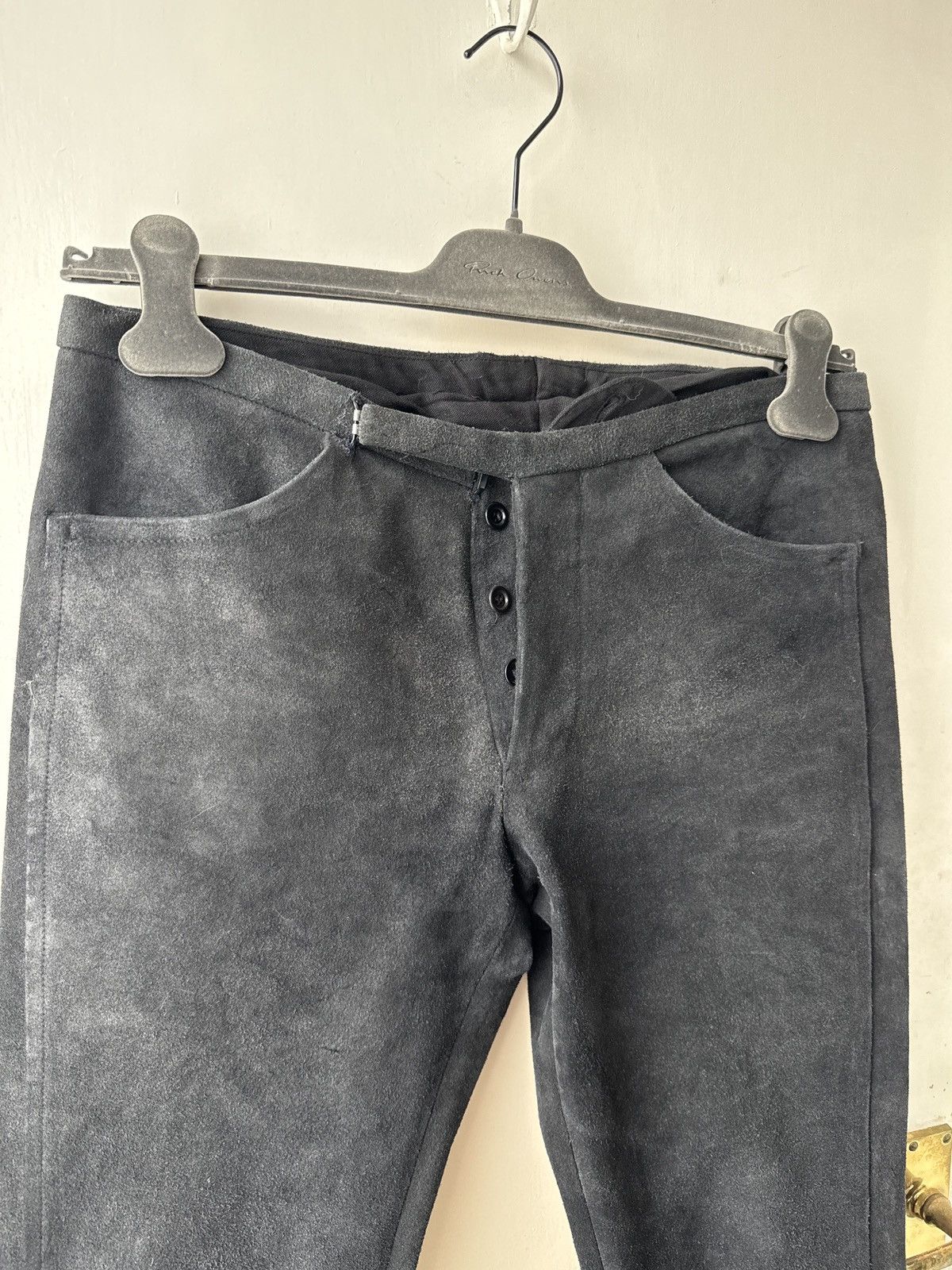 Carol Christian Poell Carol Christian Poell AW96-97 leather pants Size US 32 / EU 48 - 2 Thumbnail
