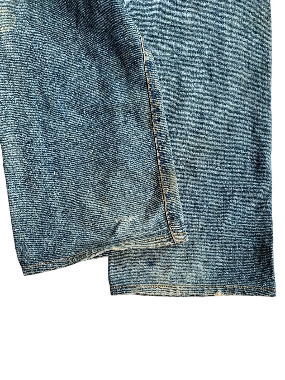Edwin × Kapital EDWIN SELVEDGE 505X BUTTON FLY DISTRESSED DENIM Size US 30 / EU 46 - 22 Thumbnail