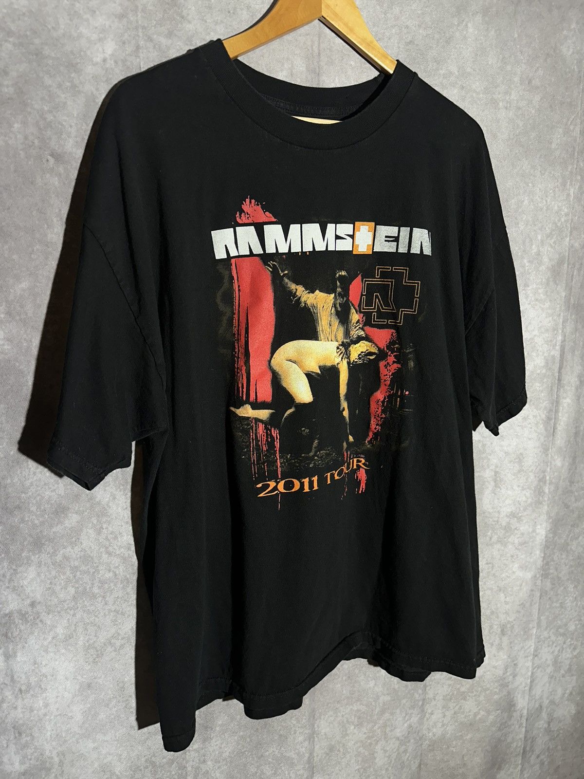 Vintage Rammstein Tour Tee Size US XL / EU 56 / 4 - 1 Thumbnail
