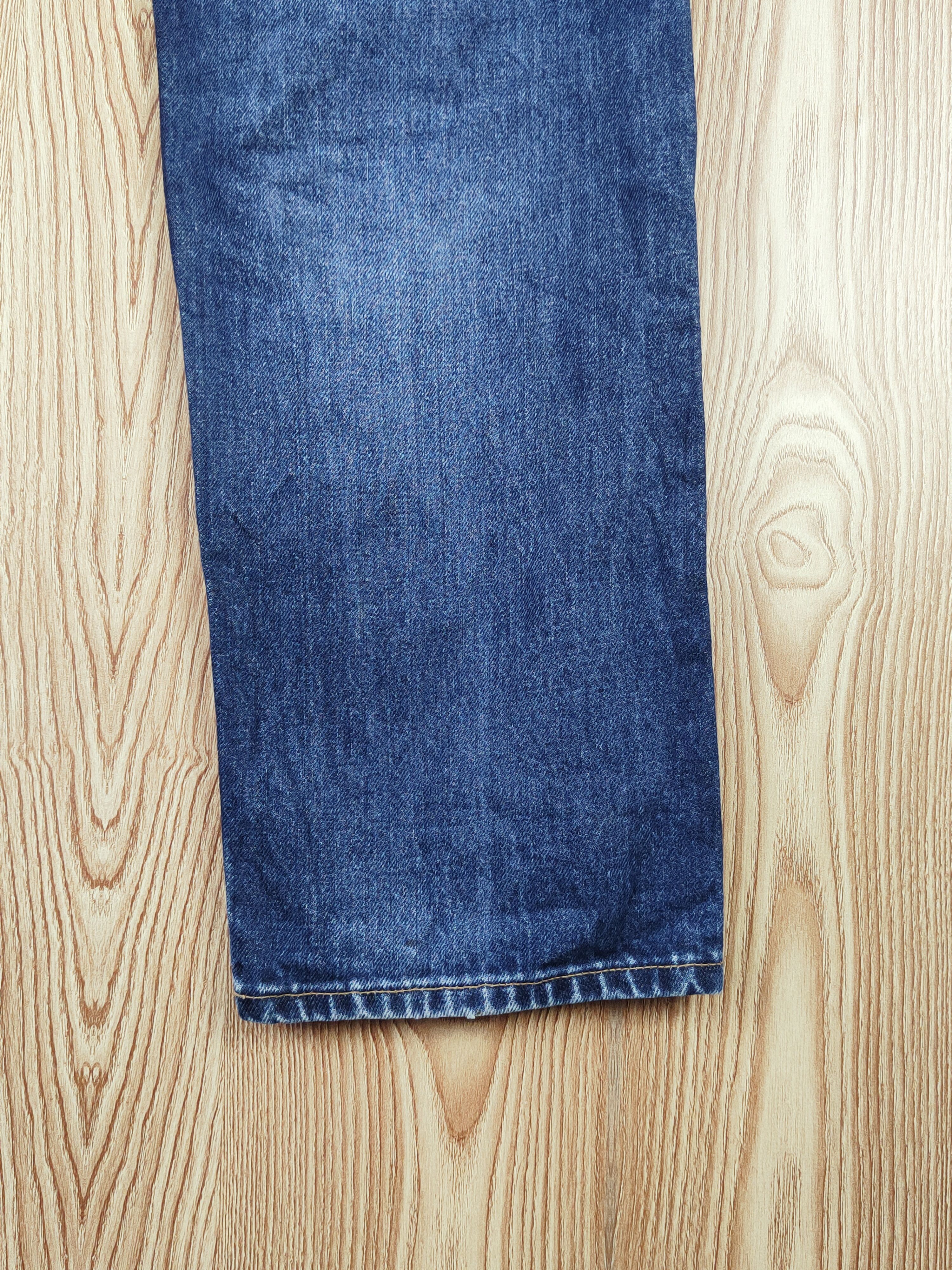Levi's Levi's Dark Blue Distressed Ripped Jeans #S2702 Size US 35 - 13 Thumbnail