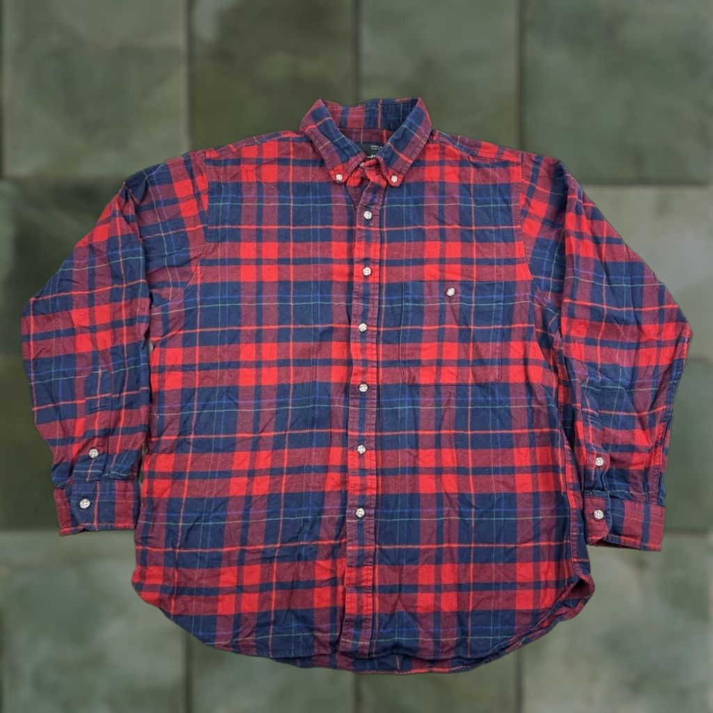 Pendleton VINTAGE Pendleton Shirt Outdoor 90s Red Plaid L Button-Up Adult Large Mens Size US L / EU 52-54 / 3 - 1 Thumbnail