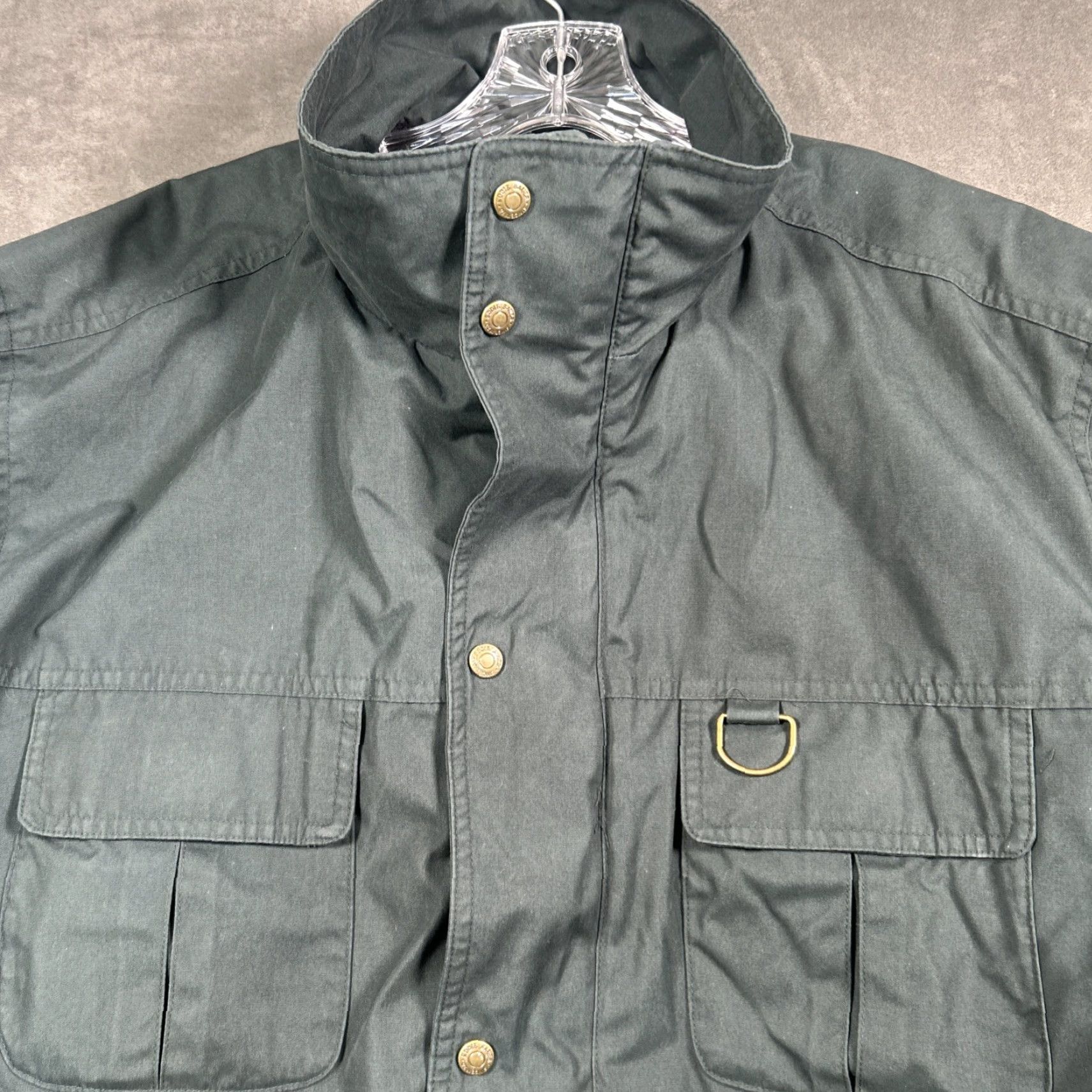 Eddie Bauer VTG Eddie Bauer Mountain Parka Mens Wool Lined Forest Green XL Parka Jacket Casual Workwear Outdoor 80s 90s Mens Size US XL / EU 56 / 4 - 2 Thumbnail