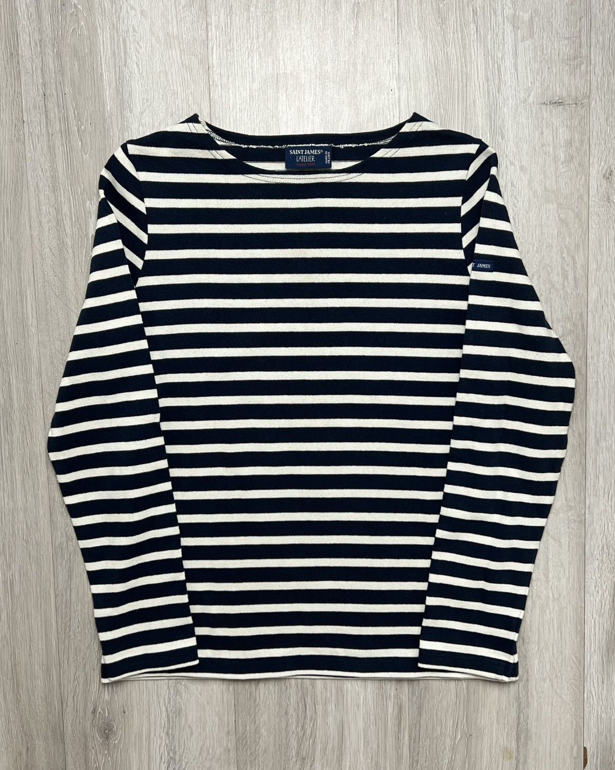 Saint James Saint James Striped Long Sleeve Jean Paul Vibe Kurt Cobain Size XS / US 0-2 / IT 36-38 - 1 Thumbnail