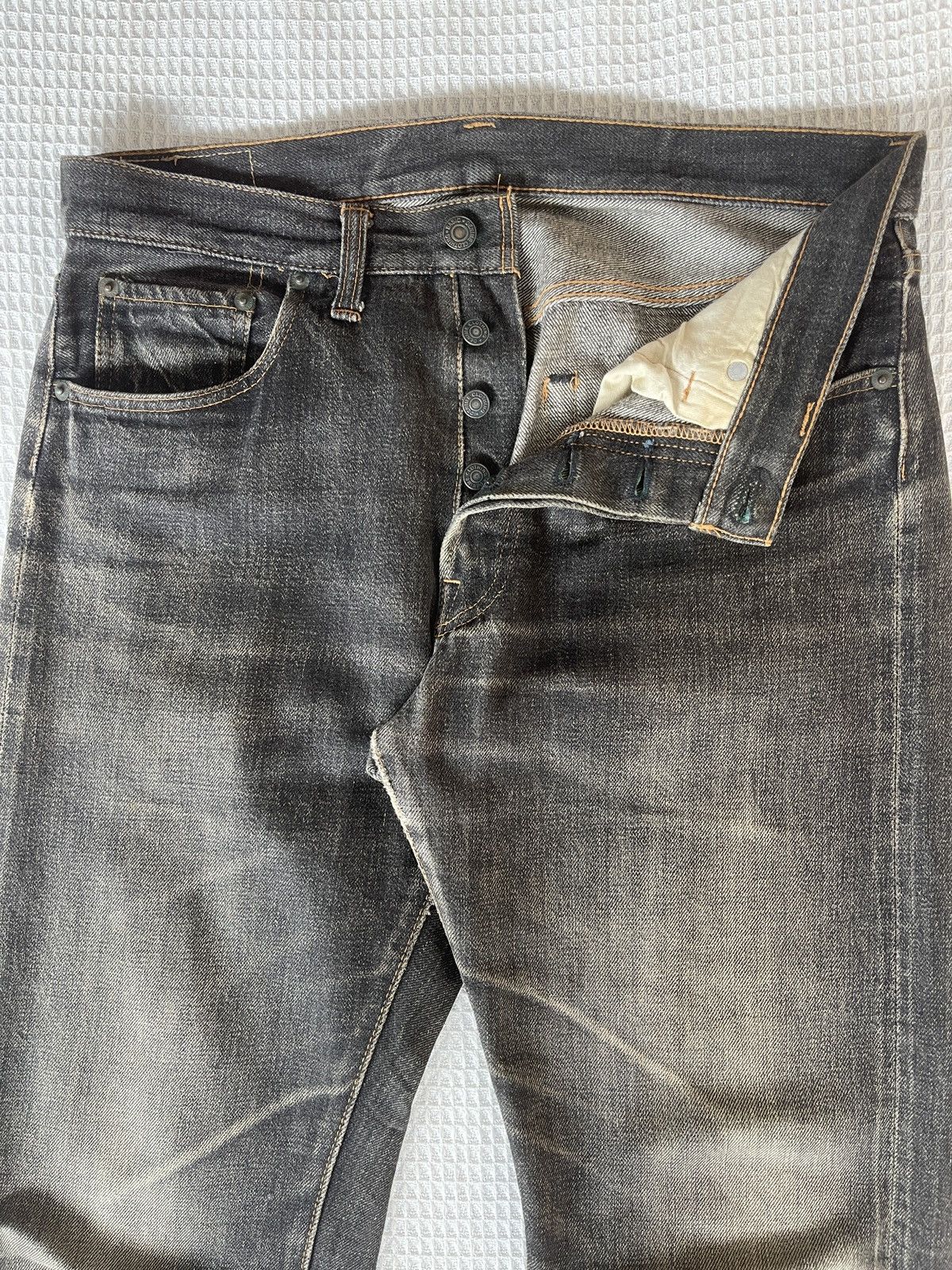 Denime Rare🔥Vintage Denime Japan Selvedge Jeans Size US 33 - 7 Thumbnail