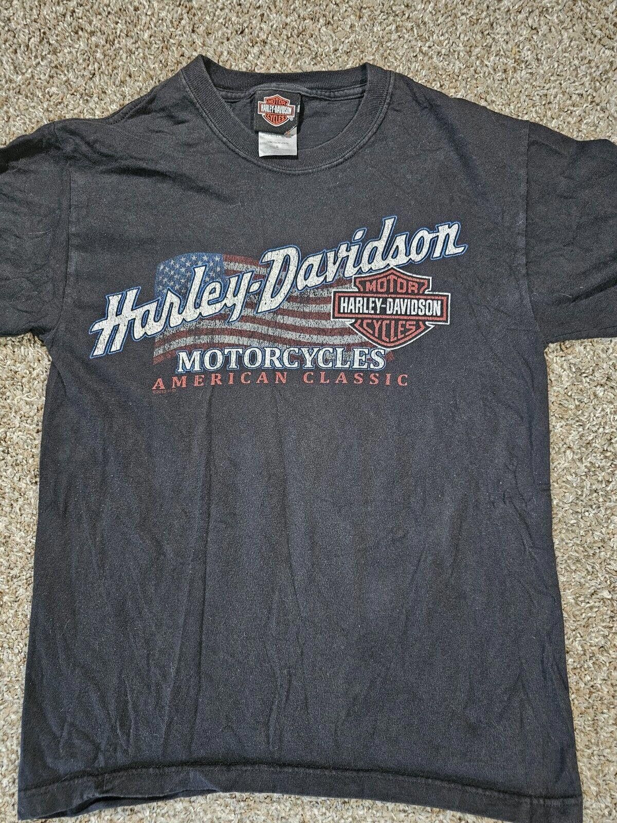 Harley Davidson 2013 Harley Davidson Northwoods Arbor Vitae WI TEE Black SM Size US S / EU 44-46 / 1 - 6 Thumbnail