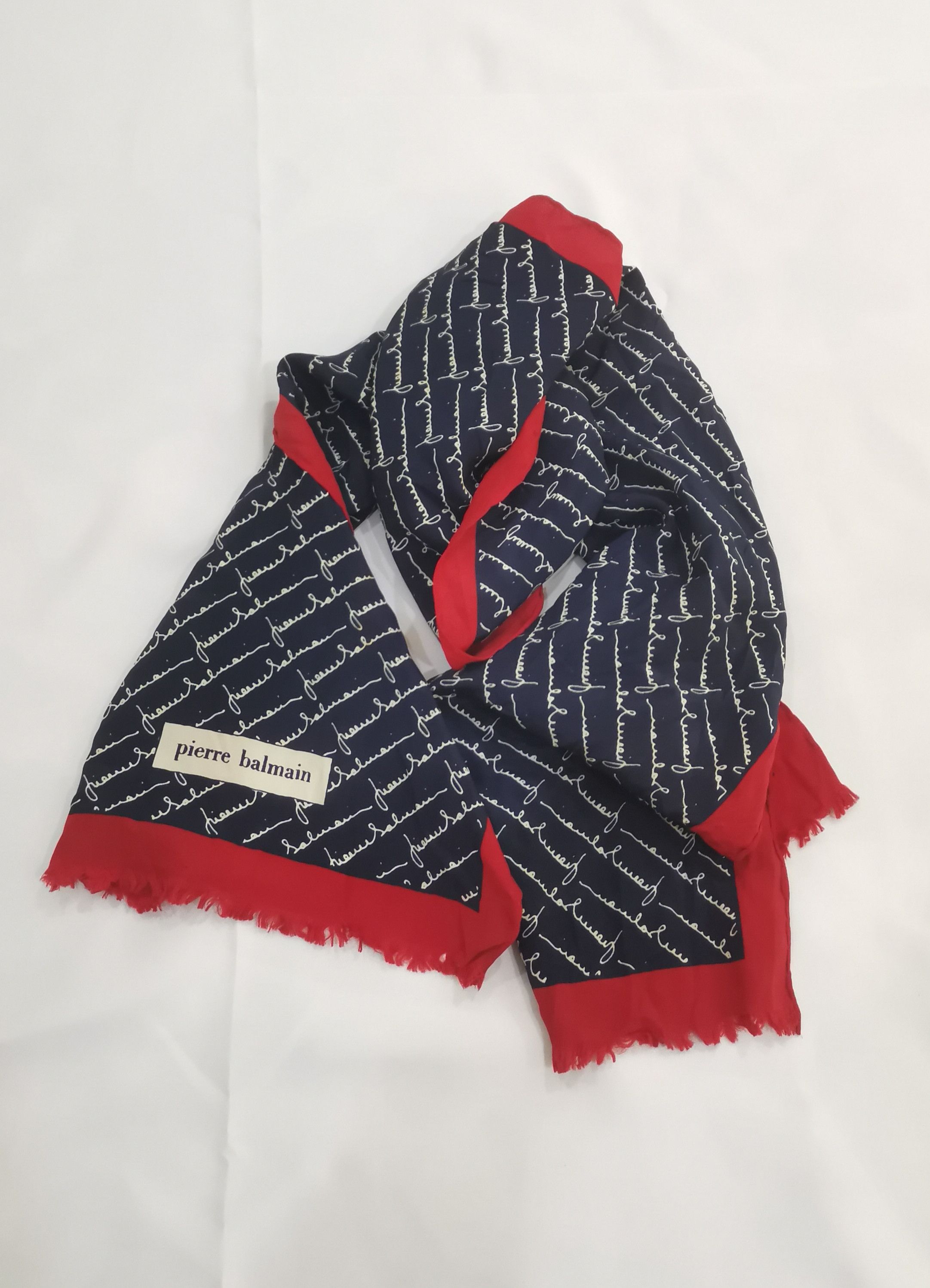 Pierre Balmain × Vintage Rare vintage pierre Balmain scarves nice design Size ONE SIZE - 2 Thumbnail