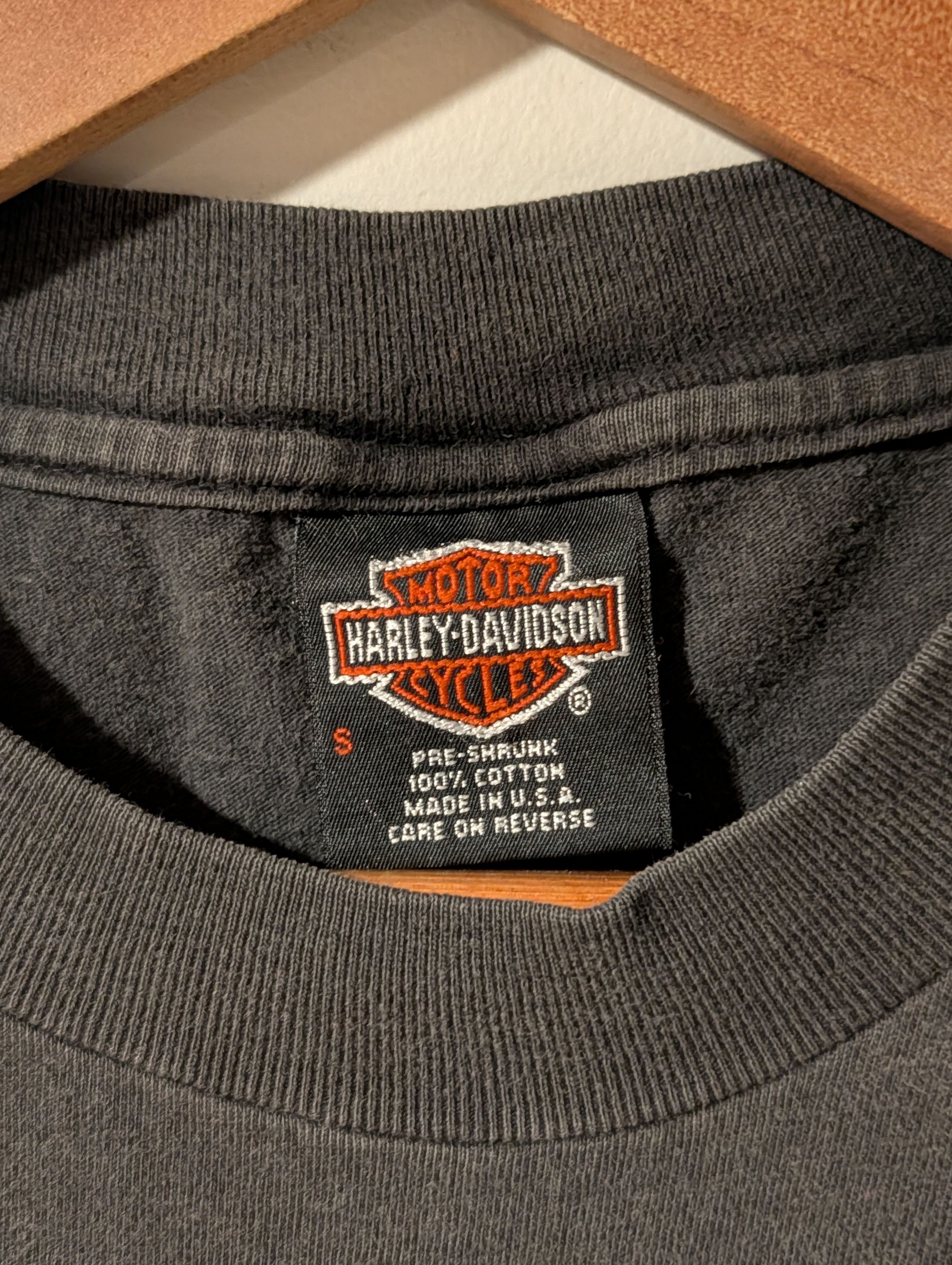 Harley Davidson 1998 Vintage Harley Davidson T Shirt Hot Piece Steel Faded Size US S / EU 44-46 / 1 - 4 Thumbnail