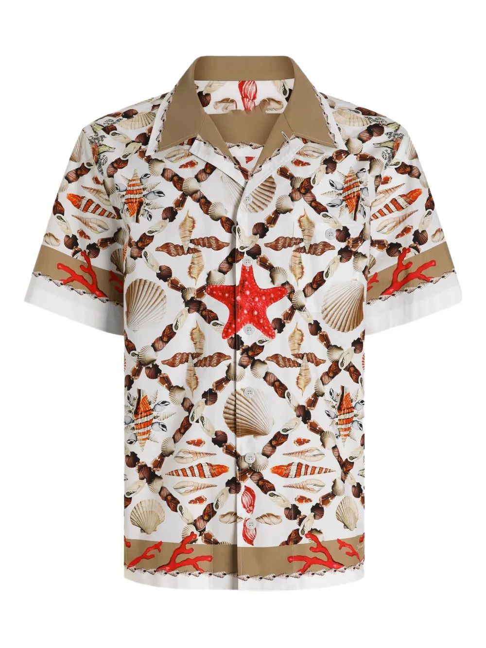 Other Shell-Print Hawaii Poplin Shirt Size US M / EU 48-50 / 2 - 3 Thumbnail