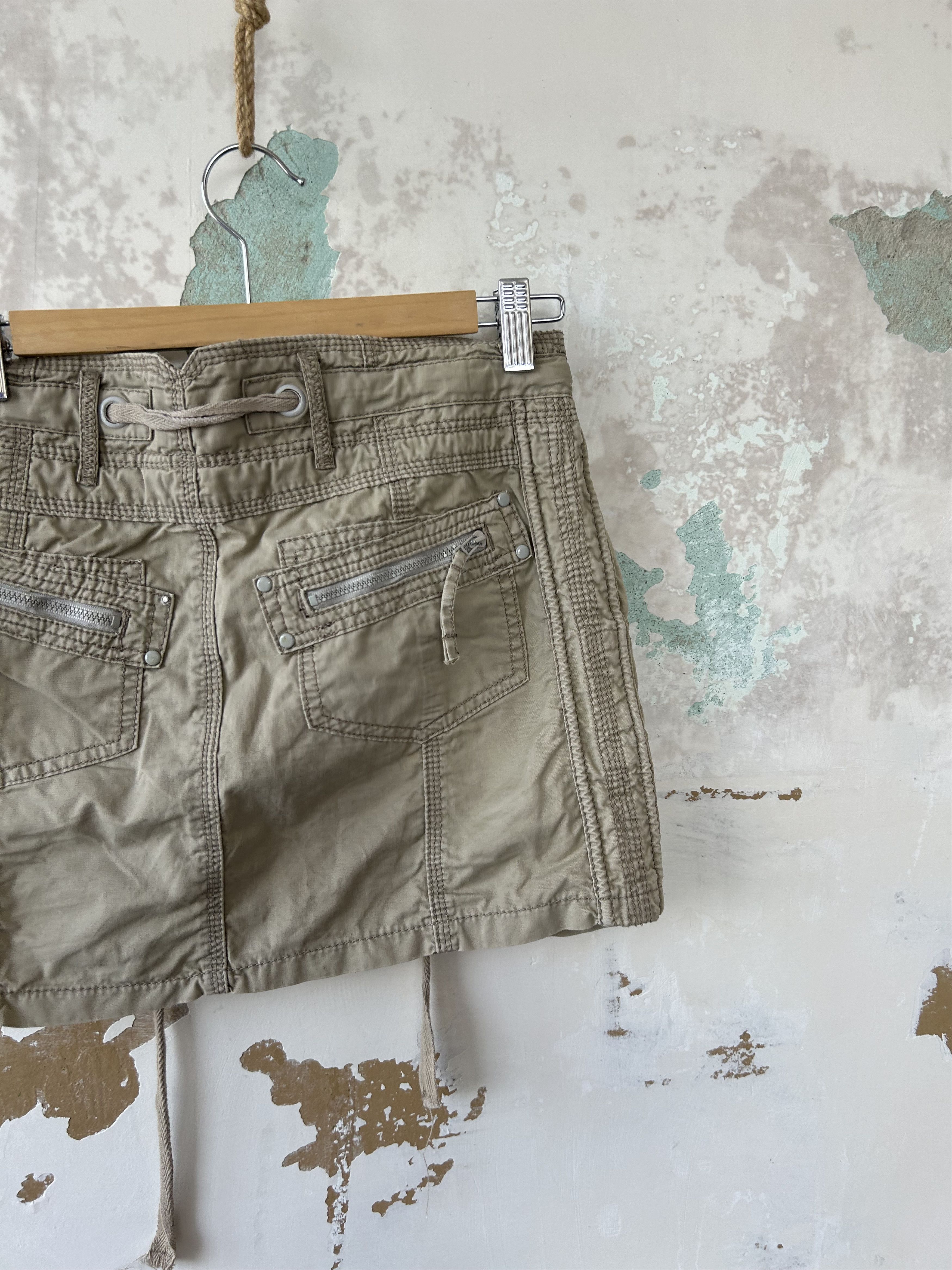 Japanese Brand Skirt avat-garde rae camo military Size 26" / US 2 / IT 38 - 5 Thumbnail