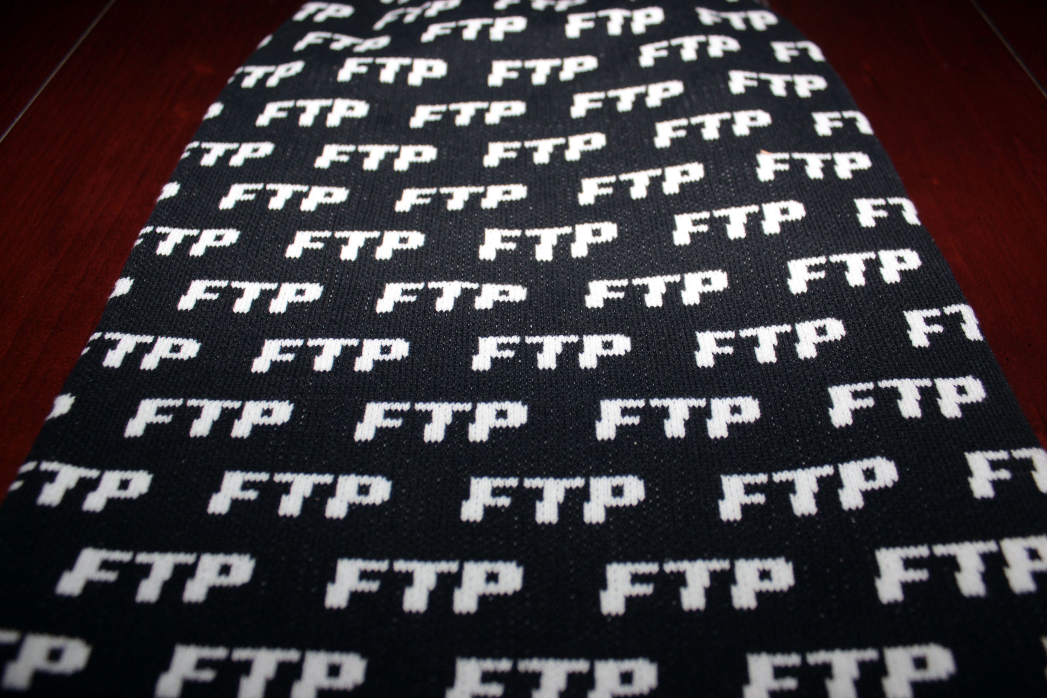 Fuck The Population FTP All-Over Logo Ski Mask (Black) Size ONE SIZE - 5 Thumbnail