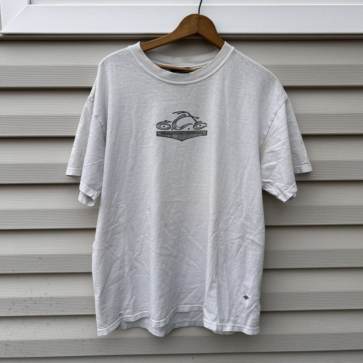 Vintage 2003 Orange County Choppers motorcycle T-shirt Size US L / EU 52-54 / 3 - 1 Thumbnail