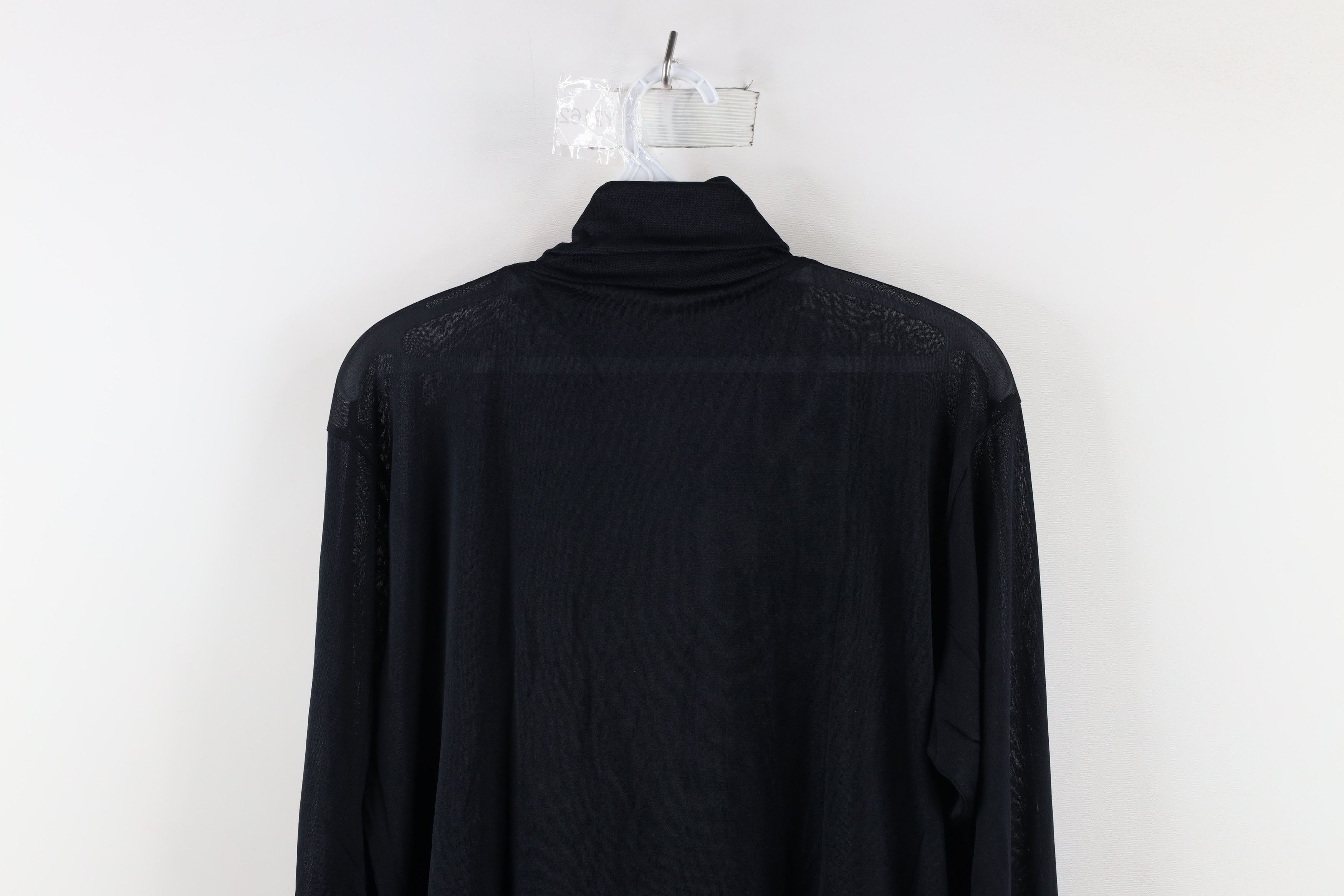 L.L. Bean × Vintage Vintage 90s LL Bean Silk Turtleneck T-Shirt Black Size L / US 10 / IT 46 - 8 Thumbnail