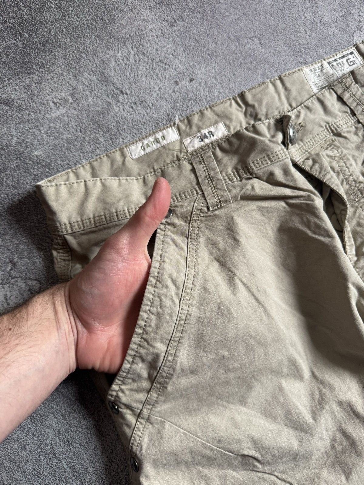 Le Grande Bleu (L.G.B.) Next 34size cargo Multipocket pants chinos trousers baggy Size US 34 / EU 50 - 9 Thumbnail