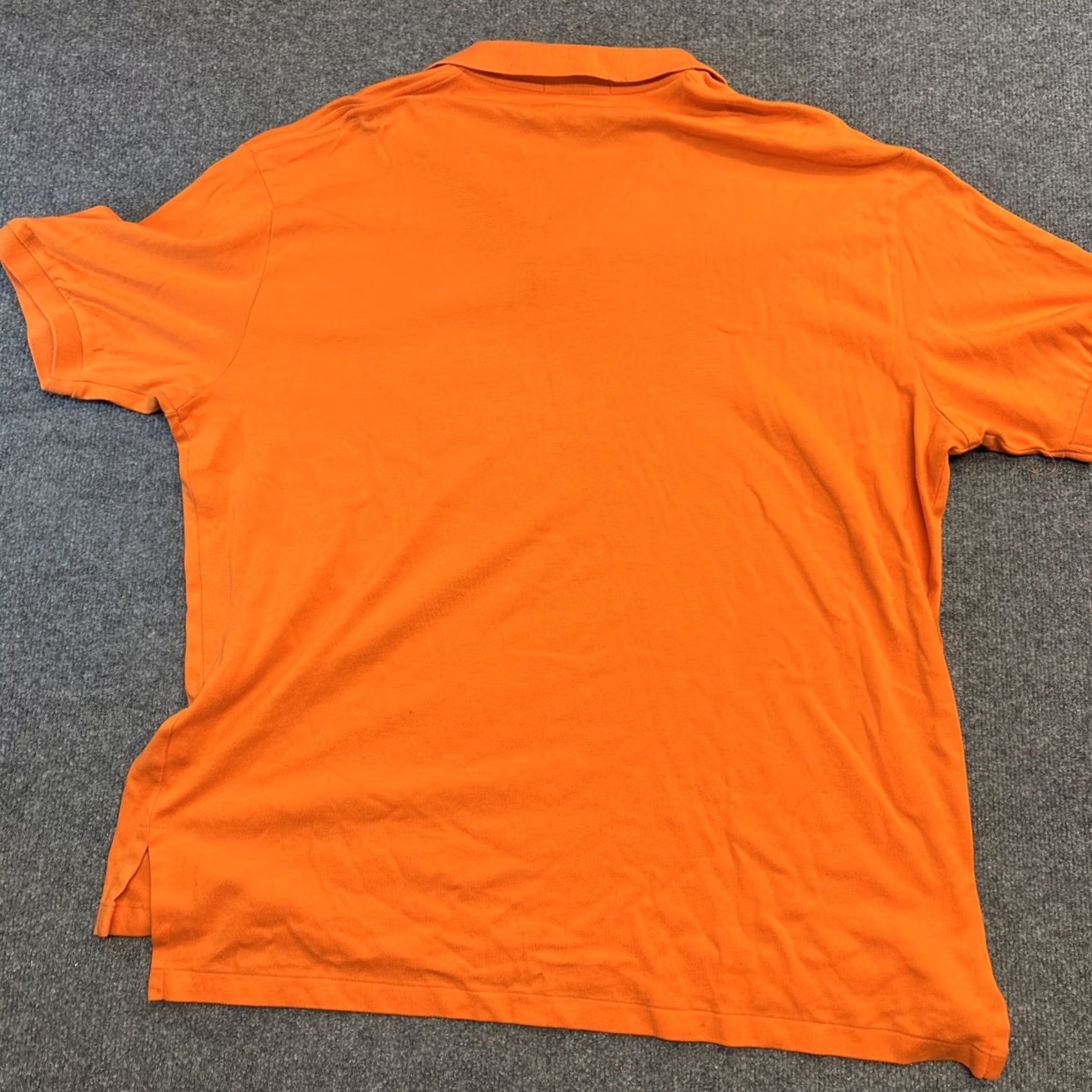Polo Ralph Lauren Polo Ralph Lauren Polo Shirt Short Sleeve Button Solid Orange XXL Men’s Reg Size US XXL / EU 58 / 5 - 5 Thumbnail