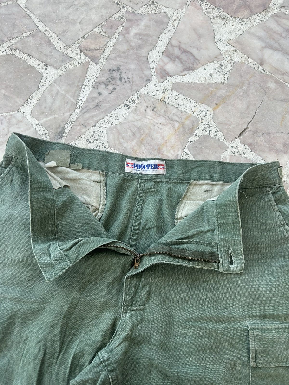 Propper Propper Army Green Shorts Size US 35 - 5 Thumbnail