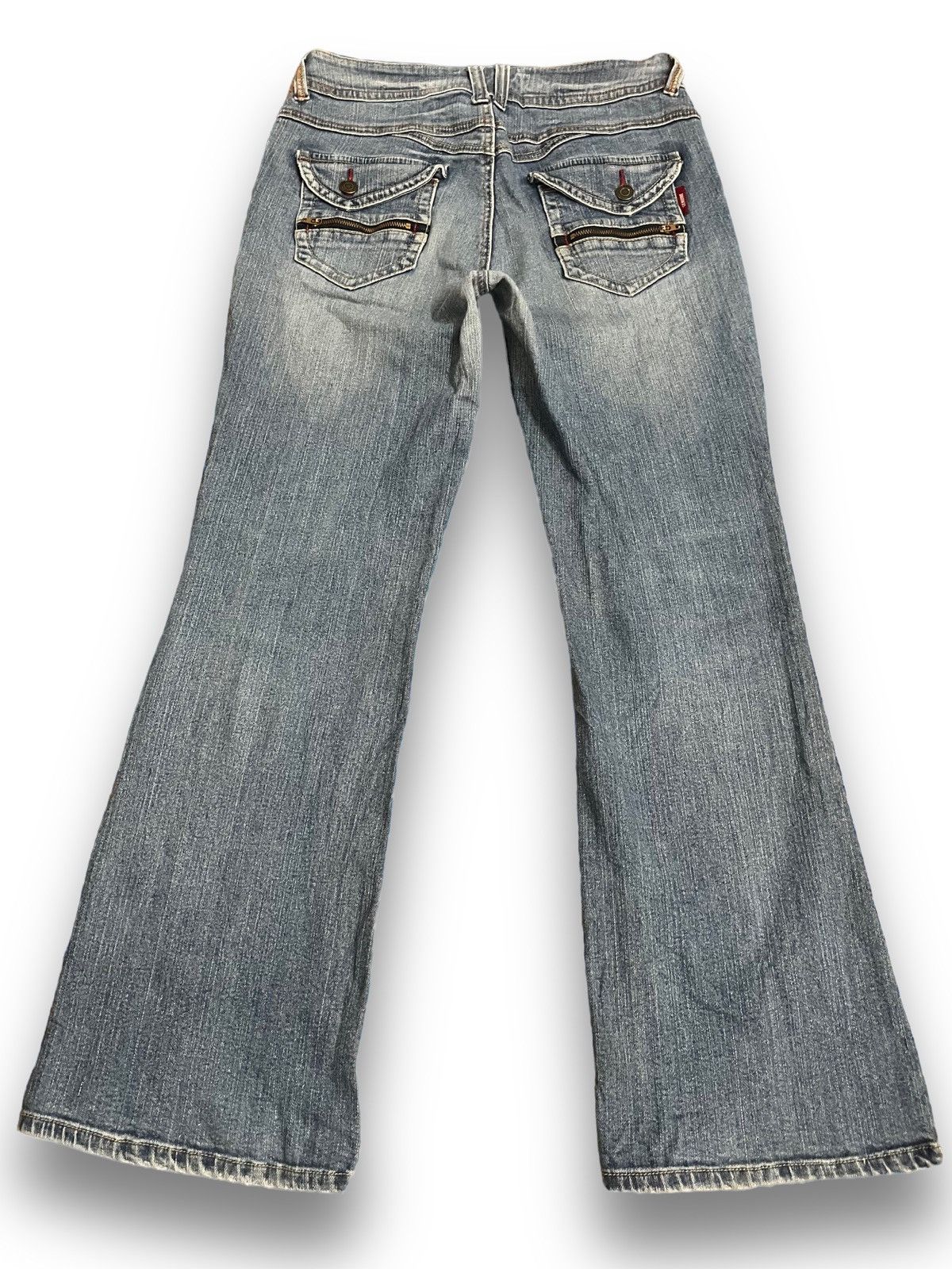 Yasuyuki Ishii Vintage El Road Flare Denim Size US 30 / EU 46 - 6 Thumbnail