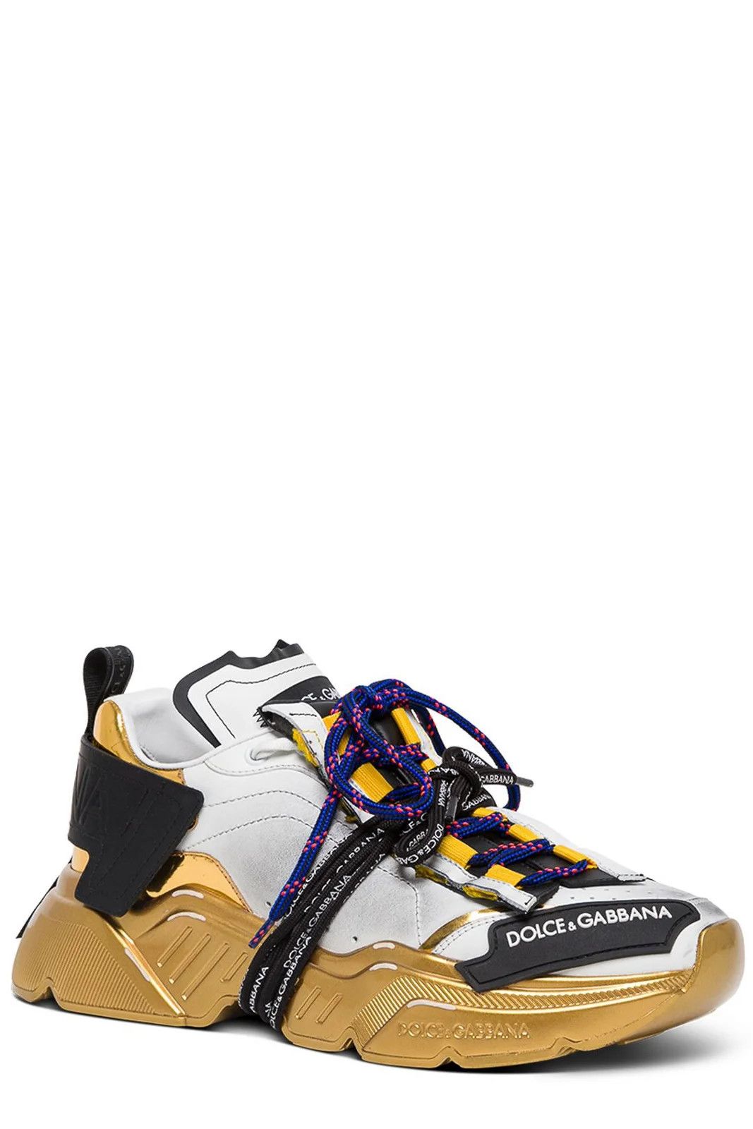 Dolce & Gabbana o1y0125 Logo Low-Top Sneakers in Multicolor Size US 7.5 / EU 40-41 - 2 Thumbnail