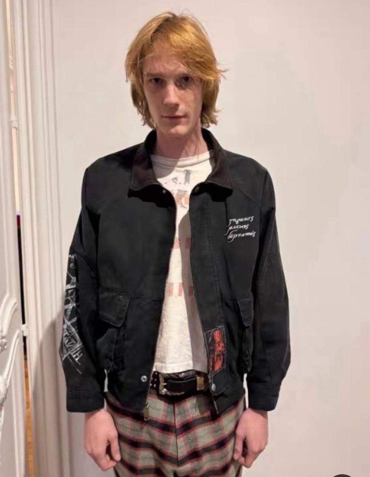 Enfants Riches Deprimes Enfants Riches Déprimés Black CONSTRUCTIVIST HUNTING JACKET Size US L / EU 52-54 / 3 - 1 Thumbnail