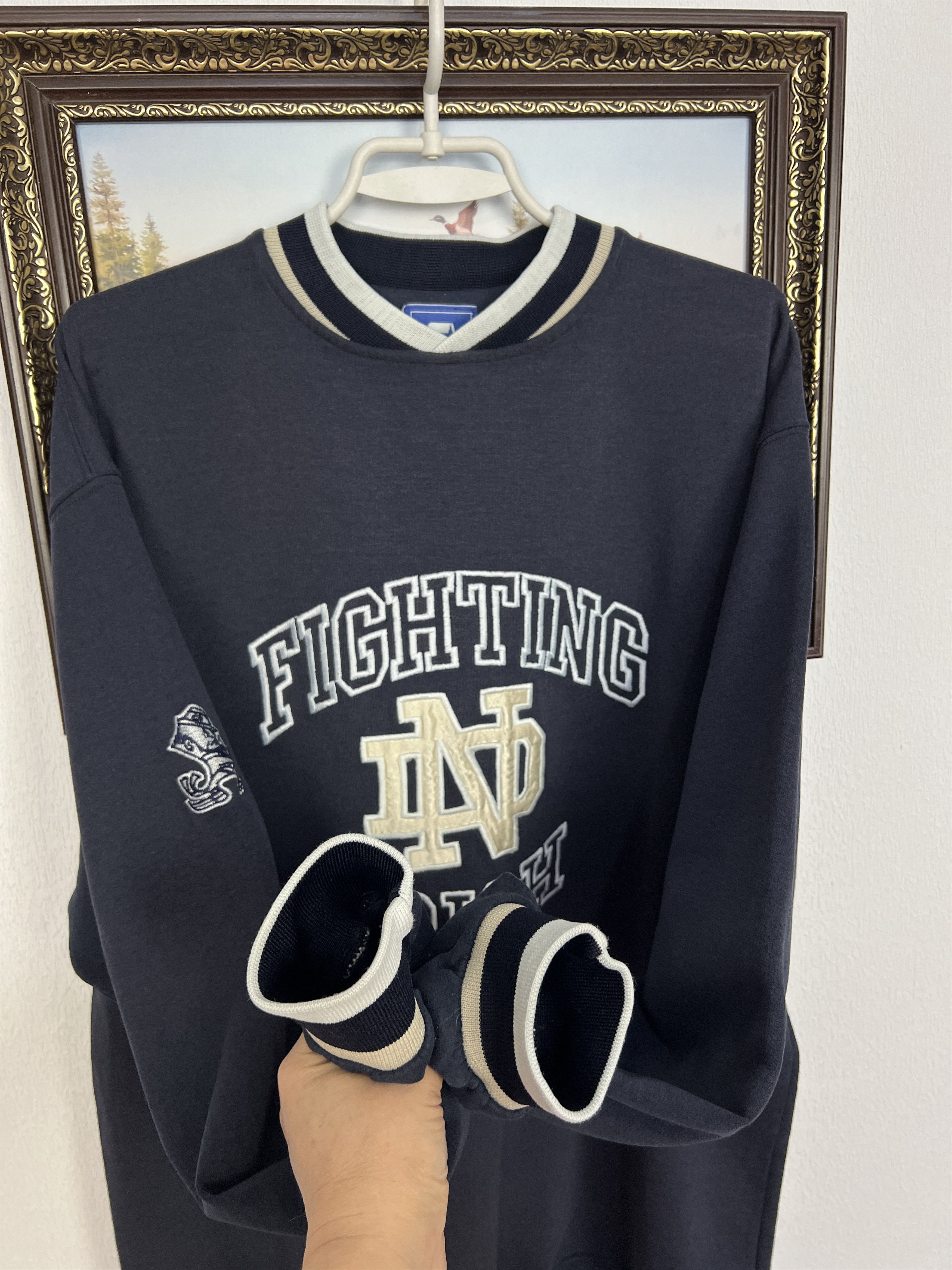 Starter Vintage Notre Dame Fighting Irish NCAA Sweatshirt Crewneck Size US XL / EU 56 / 4 - 5 Thumbnail