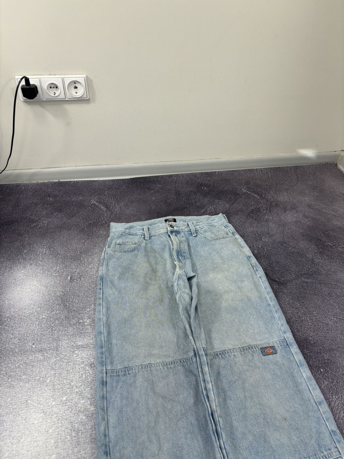 Dickies Vintage Dickies Double Knee Light Blue Denim Baggy Jeans Size US 30 / EU 46 - 5 Thumbnail
