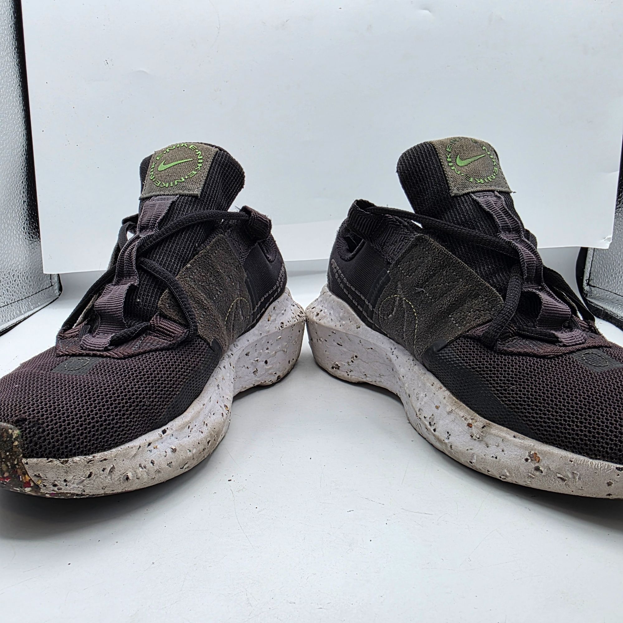 Nike Nike Crater Impact Womens 7.5 Black Grey White Sneaker Shoes Size US 7.5 / IT 37.5 - 3 Thumbnail