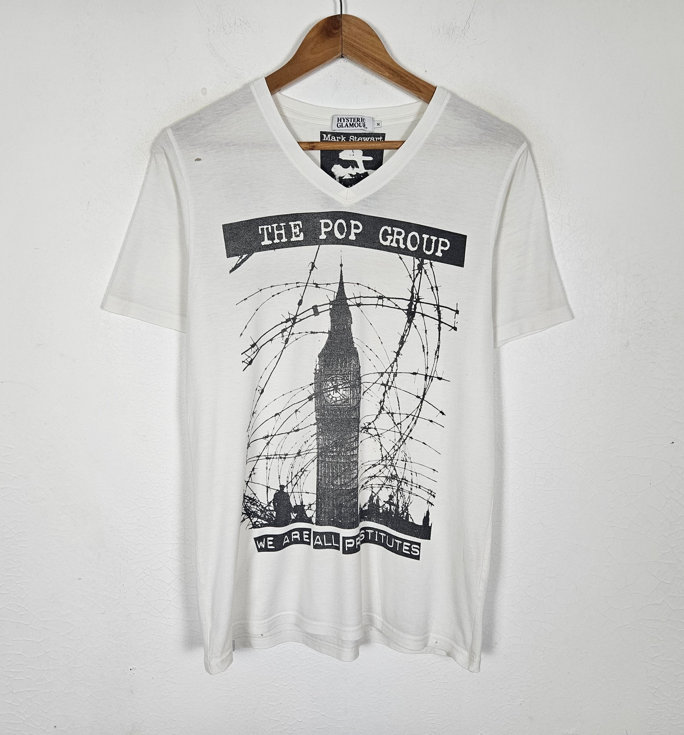 Hysteric Glamour Hysteric Glamour Mark Stewart We Are All Prostitutes shirt Size US M / EU 48-50 / 2 - 3 Thumbnail