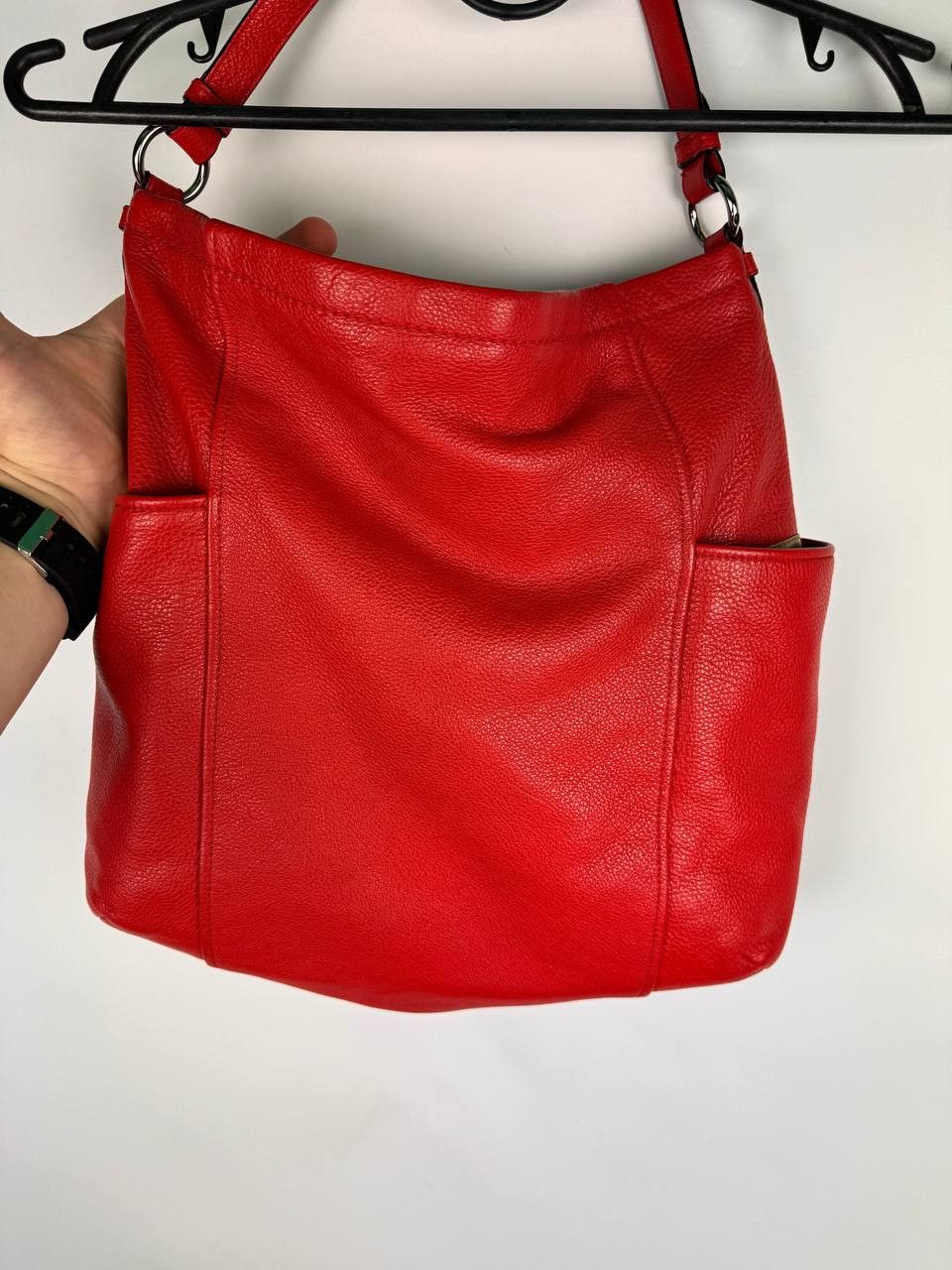 Coach luxury streetwear Coach Leather Handle Bag Size ONE SIZE - 7 Thumbnail