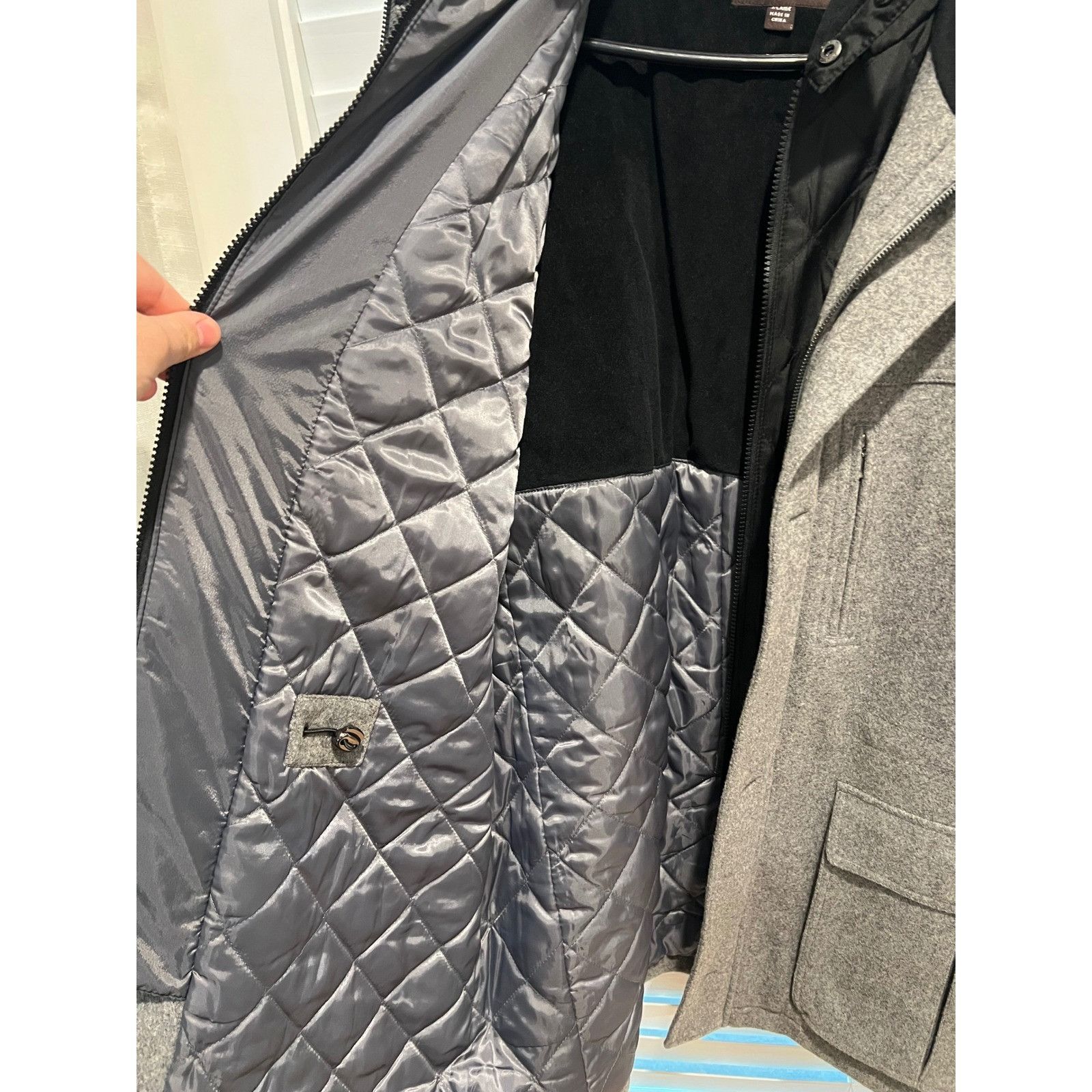 Michael Kors Michael Kors Men's Burleigh Bib Insert Wool Blend Coat Jacke Size US XL / EU 56 / 4 - 8 Thumbnail
