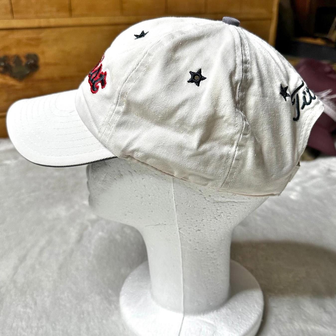 Titleist Titleist Golf Hat White Adjustable Embroidered Logo Cap Size ONE SIZE - 5 Thumbnail