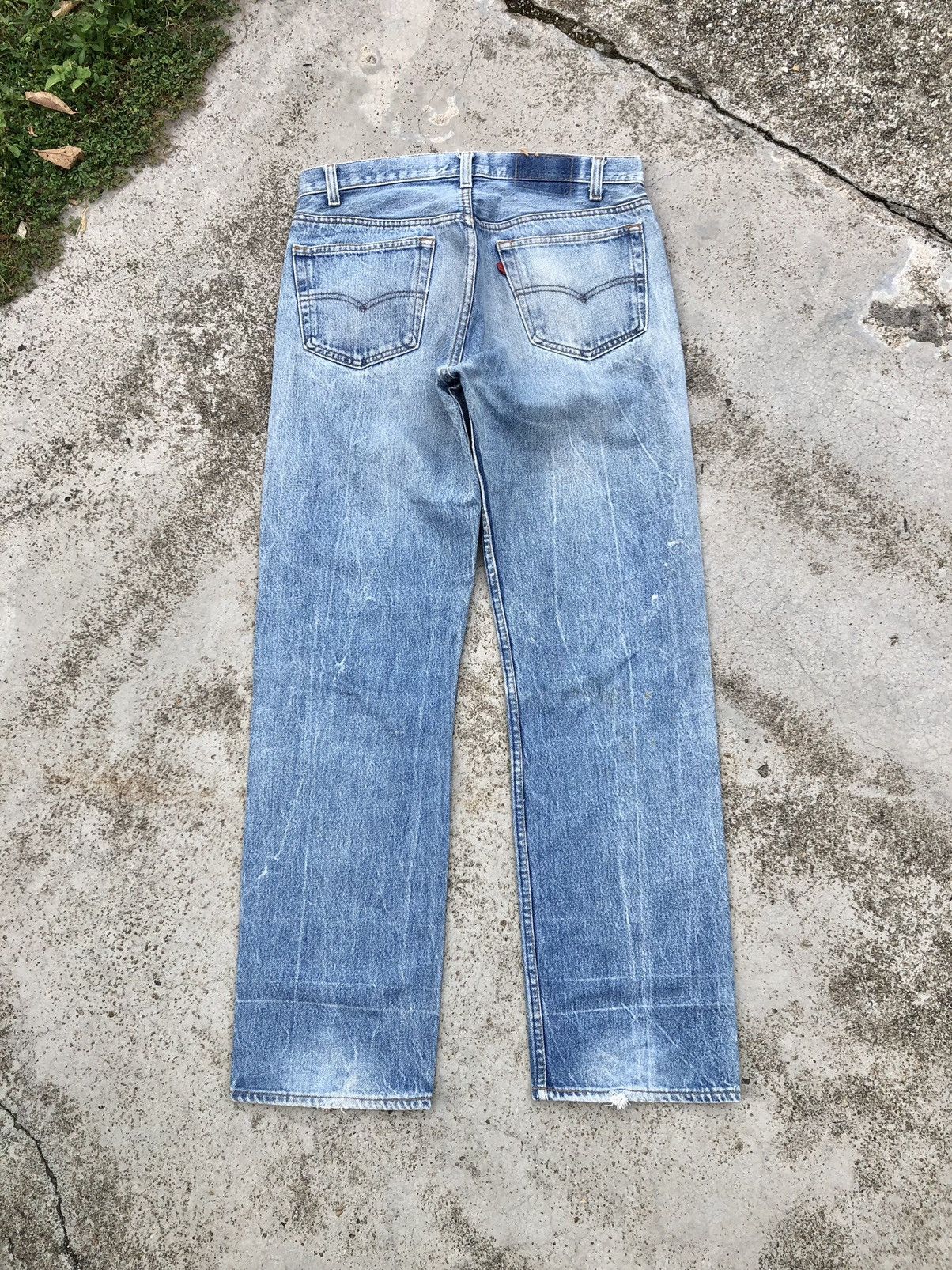 Levi's VINTAGE 80s AGING FADED LEVIS 501 Size US 32 / EU 48 - 6 Thumbnail